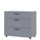 Комод Торн Doros (Дорос) 3Ш 90х51,6х80 см серый 41510159 фото мебель