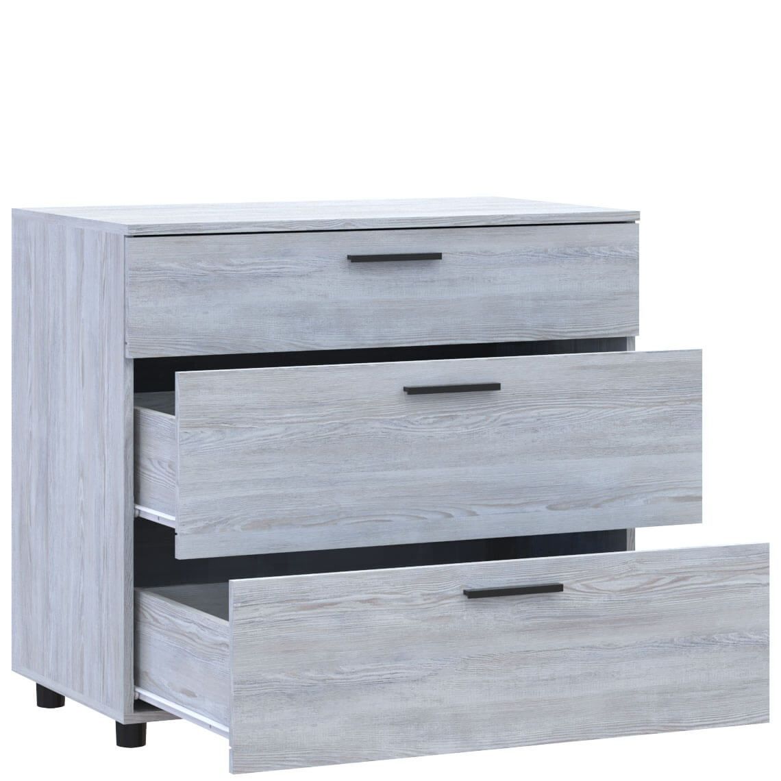 Комод Торн Doros (Дорос) 3Ш 90х51,6х80 см сосна натти 41510155 фото мебель