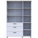 Шафа розпашна Торн Doros (Дорос) 3 ДСП/3Ш (полиці) 135х51,6х200 см 44900486 фото 4