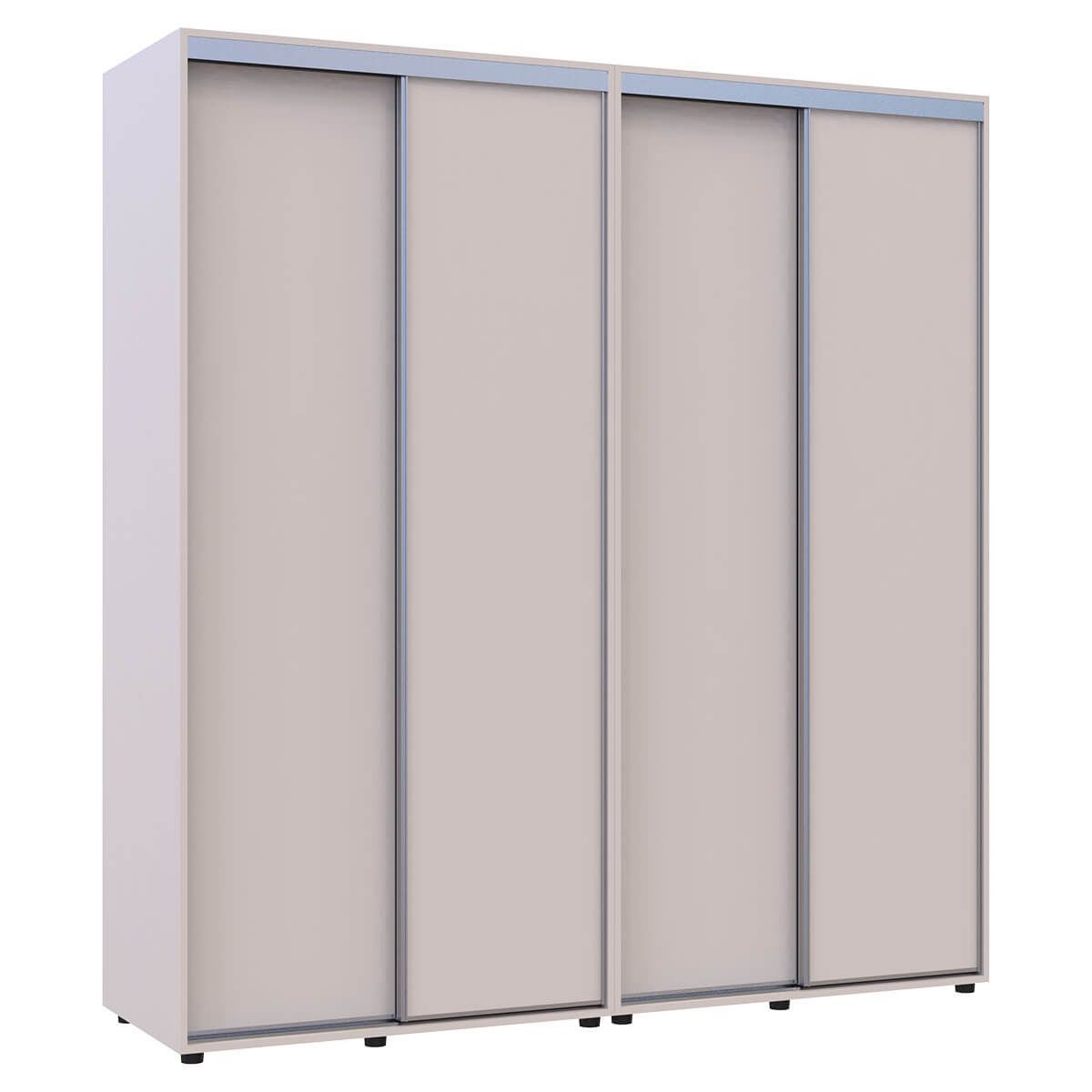 Шкаф-купе Сигма Слим Doros (Дорос) 2+2 ДСП 200х60х214,4 см кашемир 42005587 фото мебель
