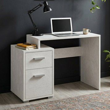 Компьютерный стол LION СК-15 115х50х75 см бетон Style 51751 фото мебель