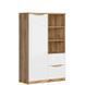 Стеллаж REG1D2S NUIS BRW S396-REG1D2S-DWO/BIP фото 1