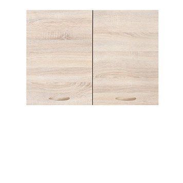 Шкаф кухонный навесной G2D/80/57 JUNONA LINE BRW венге / дуб сонома K24-G2D/80/57-WE/DSO фото мебель