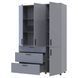 Шкаф распашной Торн Doros (Дорос) 3 ДСП/3Ш (полки) 135х51,6х200 см 44900490 фото 2