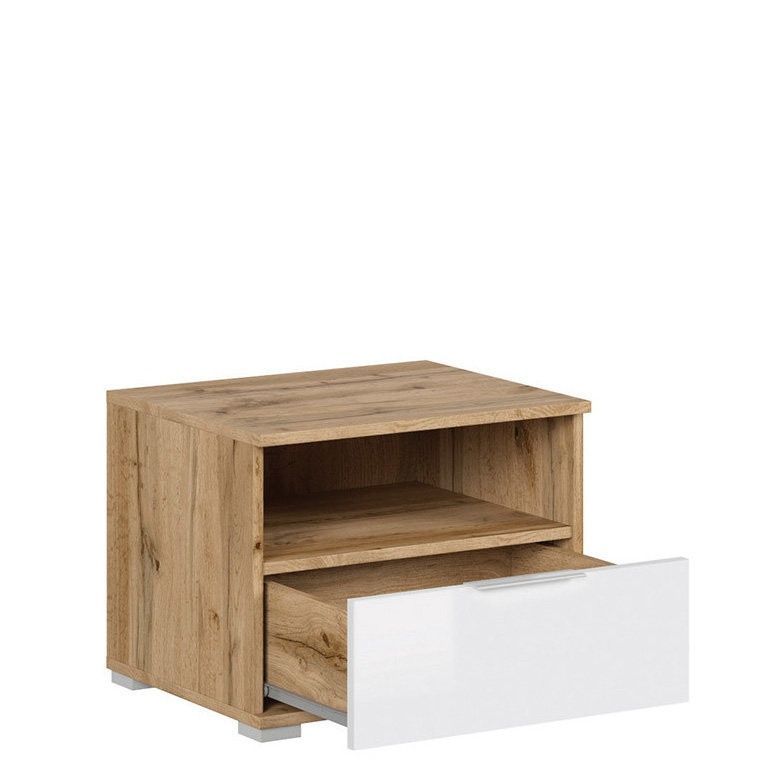Детская TETRIX / ZELE BRW дуб вотан / белый глянец S442-S383-KIDS-DWO/BIP фото мебель