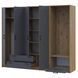 Шкаф для одежды с вешалкой Ронди Doros (Дорос) 4 ДСП 220х52х195 см 42005293 фото 6