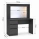 Туалетный столик с зеркалом LION Мисс 110х50х145 см 51741 фото 3