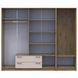 Шкаф для одежды с вешалкой Ронди Doros (Дорос) 4 ДСП 220х52х195 см 42005292 фото 4