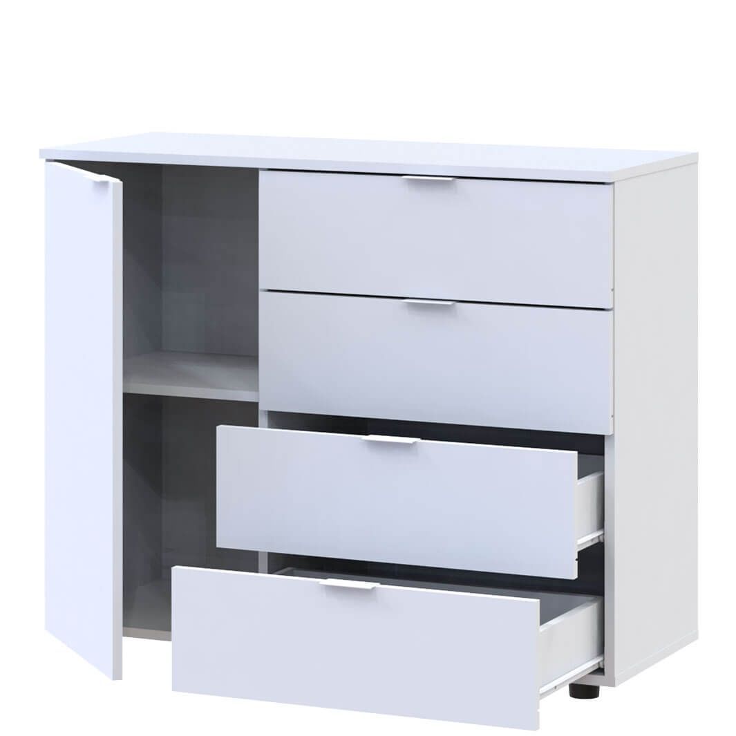 Комод GC1 Doros (Дорос) 100х40х82 см белый 41510028 фото мебель