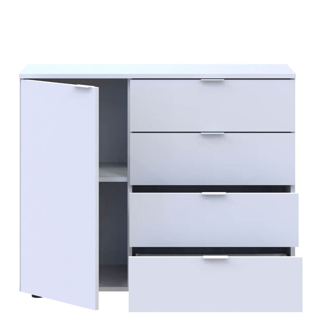 Комод GC1 Doros (Дорос) 100х40х82 см белый 41510028 фото мебель