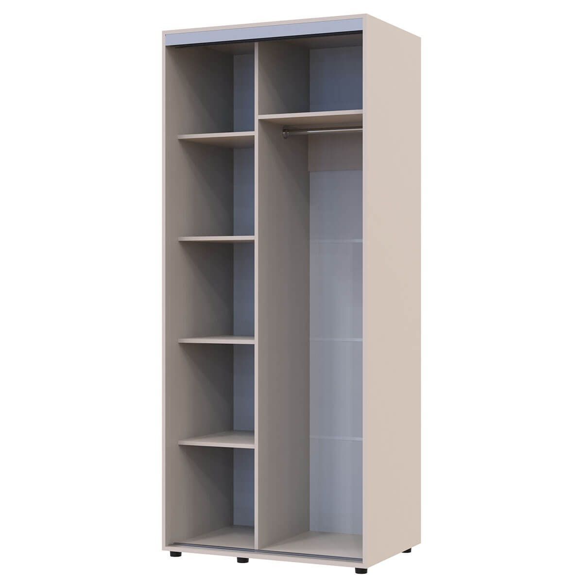 Шкаф-купе Сигма Слим Doros (Дорос) 2 ДСП 90х60х214,4 см кашемир 42005452 фото мебель