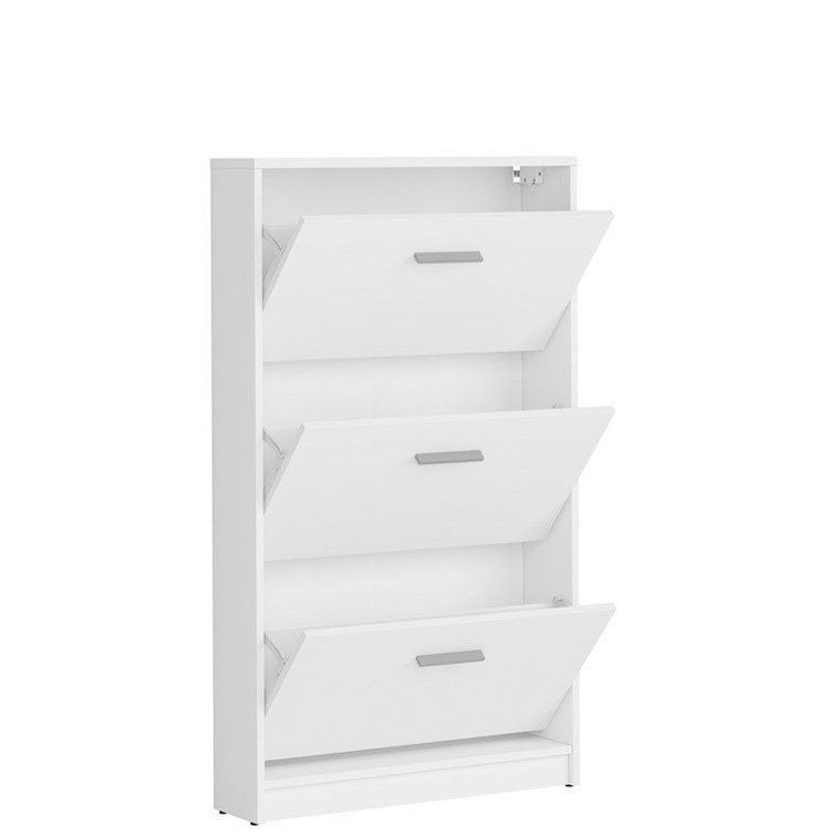 Тумба для взуття SFB3K NEPO PLUS BRW білий S435-SFB3K-BI фото меблі