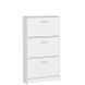 Тумба для взуття SFB3K NEPO PLUS BRW S435-SFB3K-BI фото 1