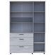 Шафа розпашна Торн Doros (Дорос) 3 ДСП/3Ш (полиці) 135х51,6х200 см 44900514 фото 4