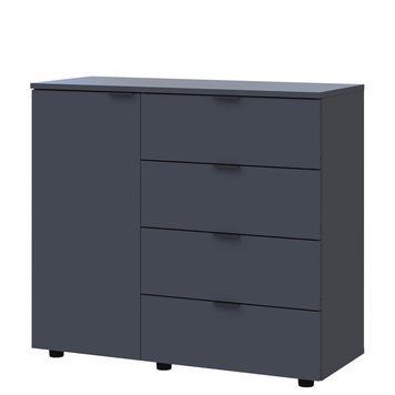 Комод GC1 Doros (Дорос) 100х40х82 см графіт 41510069 фото меблі