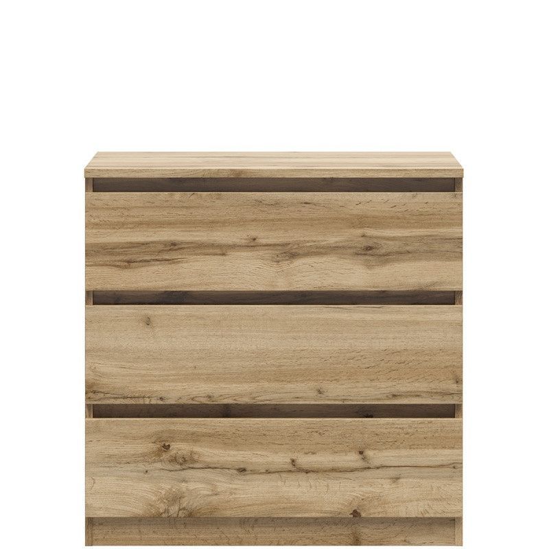 Комод KOM3S TETRIX BRW дуб вотан S442-KOM3S-DWO фото меблі