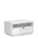 Стіл журнальний LAW1S FORN BRW білий глянець S471-LAW1S-BIP фото меблі