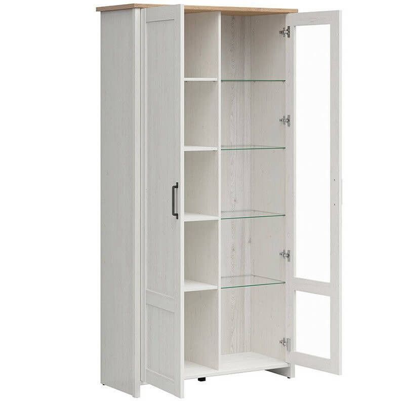 Гостиная LOKSA BRW сосна andersen белая / дуб грандсон S455-LIVING-APW фото мебель