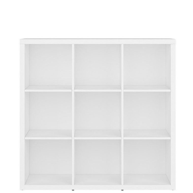 Стелаж REG/12/12 NEPO PLUS BRW білий S435-REG/12/12-BI фото меблі