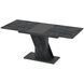 Стіл розсувний Неман ТЕЧ вугільний камінь / антрацит 442304 фото меблі