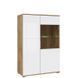 Витрина с подсветкой REG1W1D/90_LED ZELE BRW S383-REG1W1D/90+LED-DWO/BIP фото 1