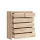 Комод KOM6S KASPIAN BRW S128-KOM6S-DSO/DSO фото 2