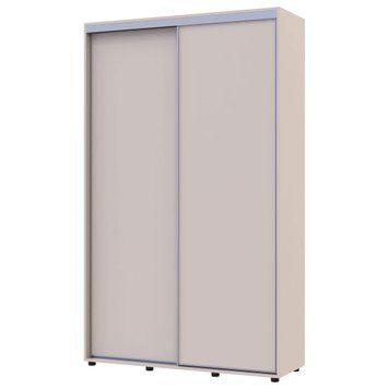 На фото шафа-купе Сігма Слім Doros (Дорос) 2 ДСП 130х45х214,4 см
