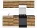 Кухня 240 ZBL JUNONA LINE BRW K24-JUNONA_MODUL_WER_2/240_ZBL-BI/DDJ/LMC фото 1
