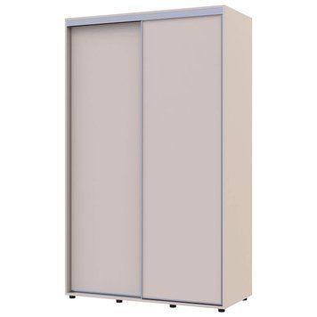 На фото шафа-купе Сігма Слім Doros (Дорос) 2 ДСП 130х60х214,4 см