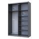 Шафа-купе G-Кайзер Doros (Дорос) 2 ДСП 160х60х240 42005074 фото 3