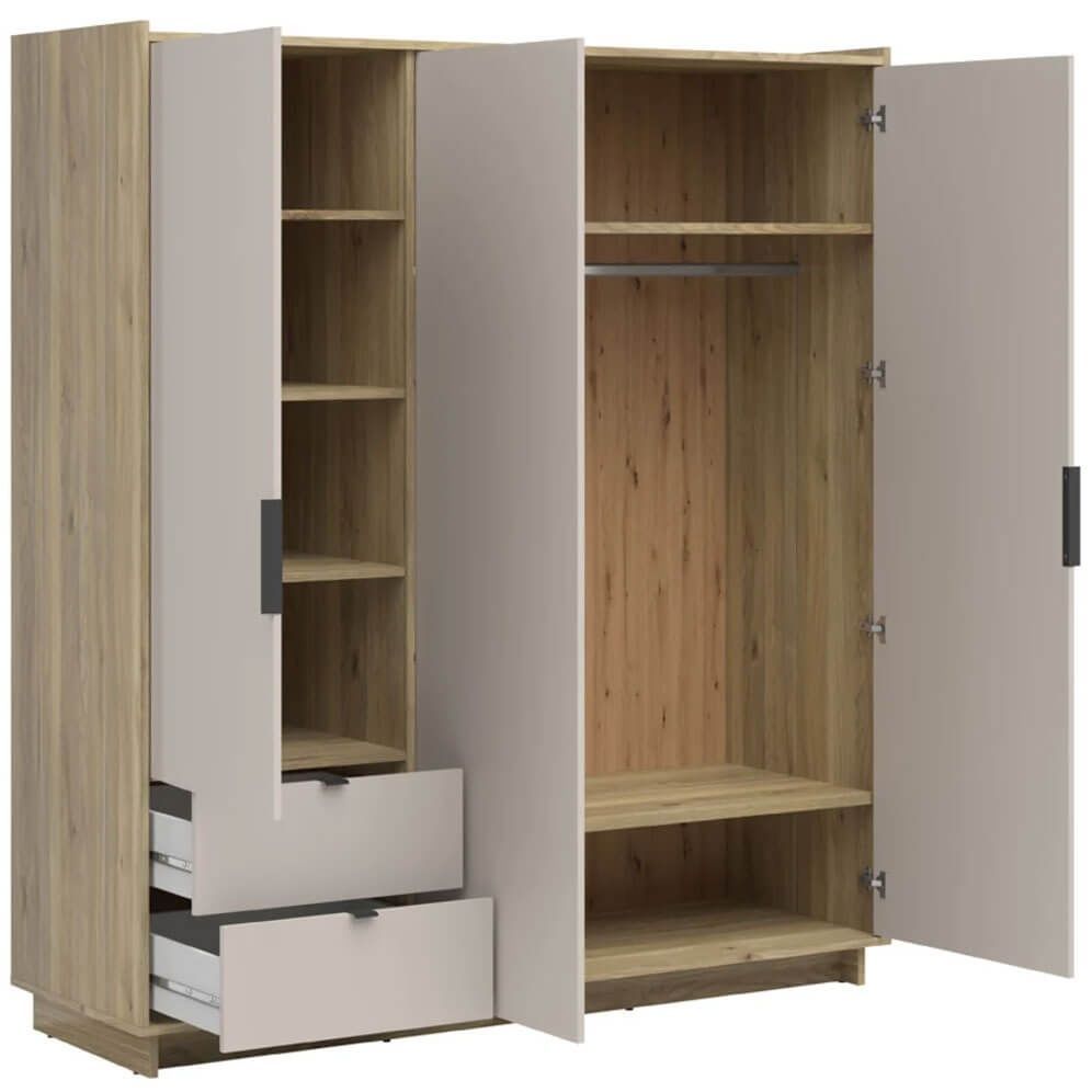 На фото наповнення шафи DALVA BRW SZF3D2S
