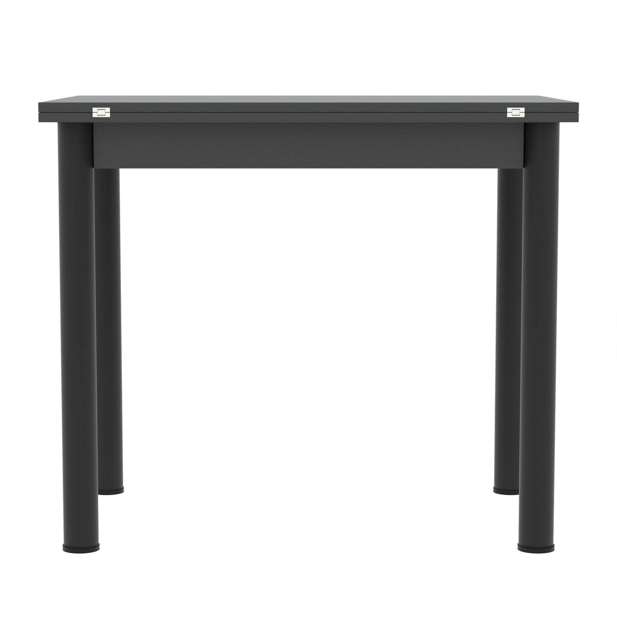 Розкладний обідній стіл Неман АПАЧІ антрацит / чорний 442504 фото меблі