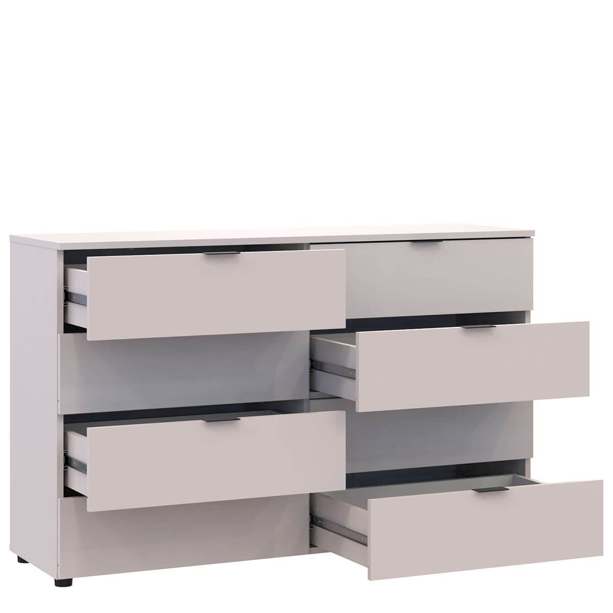 Комод Рон 8 Doros (Дорос) 8 шухляд 130х38х81 см кашемір 41516171 фото меблі