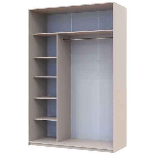 Шкаф-купе Сити Лайт Doros (Дорос) 1 ДСП / 1 Зеркало 150х60х225 см