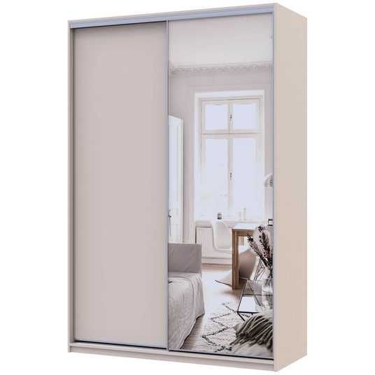 Шкаф-купе Сити Лайт Doros (Дорос) 1 ДСП / 1 Зеркало 150х60х225 см