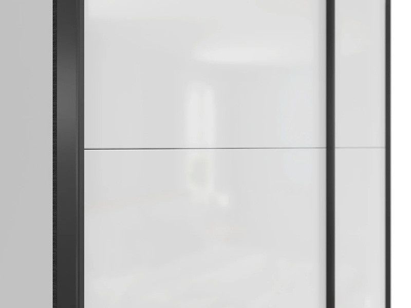 Шафа-купе SZF/153 TETRIX BRW білий глянець S442-SZF/153-BIP фото меблі