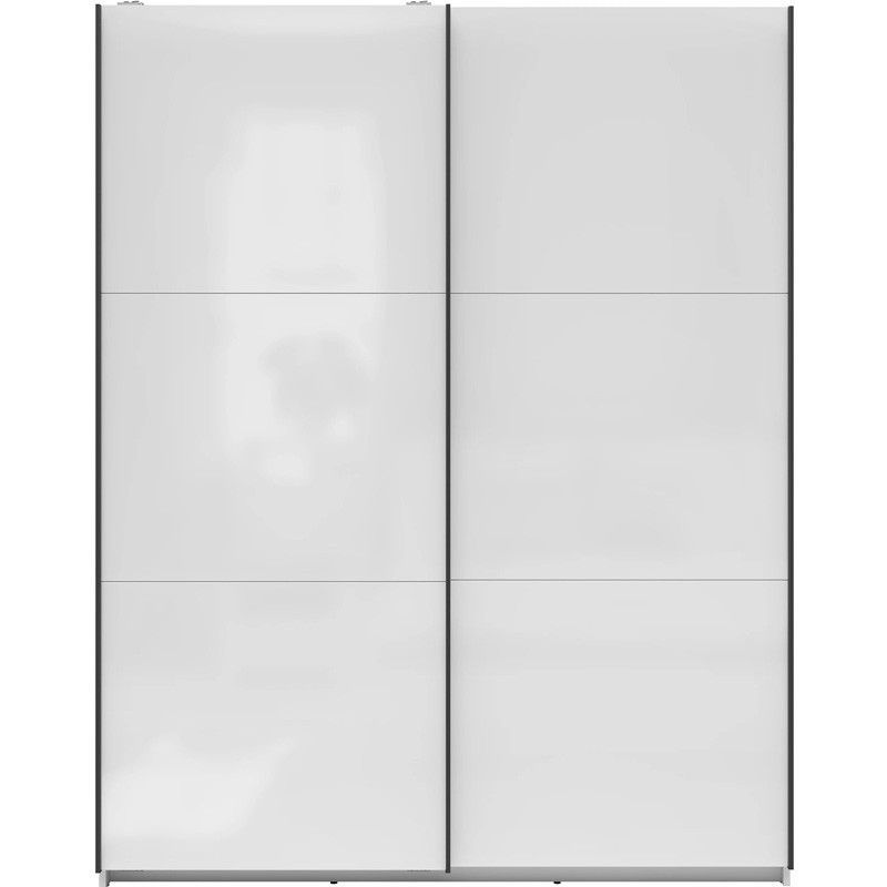 Шафа-купе SZF/153 TETRIX BRW білий глянець S442-SZF/153-BIP фото меблі