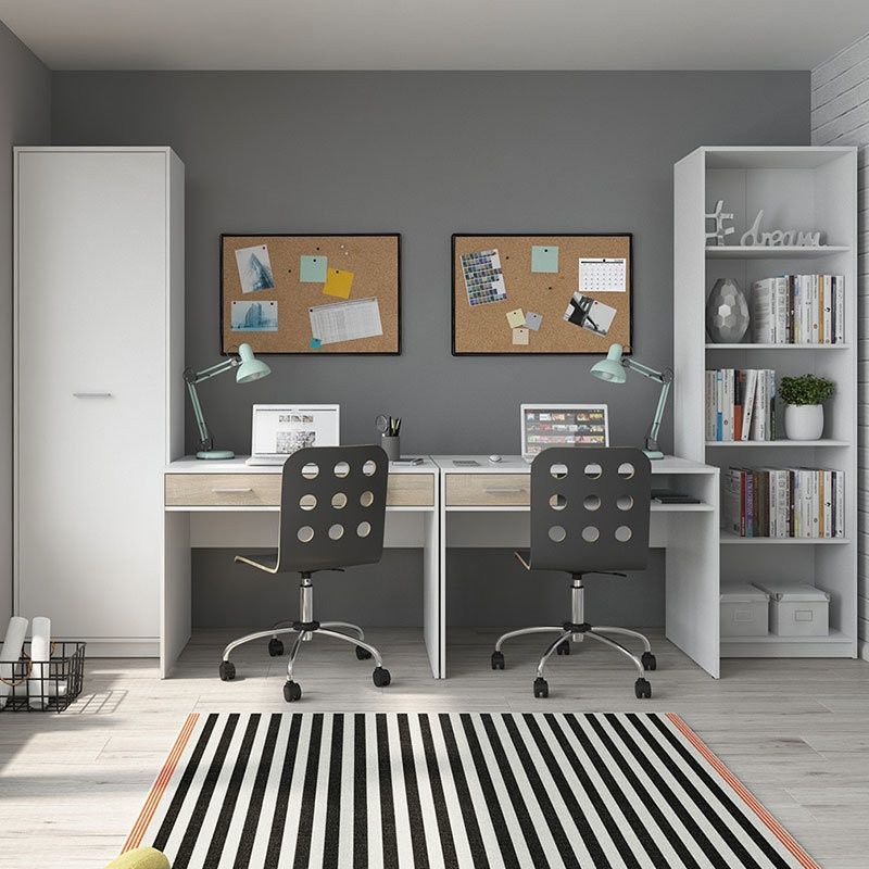 Стелаж REG/60 NEPO PLUS BRW білий S435-REG/60-BI фото меблі
