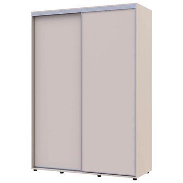 На фото шафа-купе Сігма Слім Doros (Дорос) 2 ДСП 150х60х214,4 см