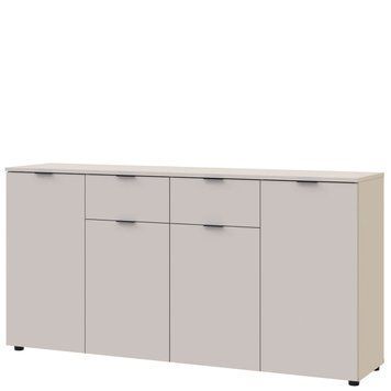 Комод Рон 7 Doros (Дорос) 4 двері 2 шухляди 160х38х81 см кашемір 41516049 фото меблі