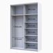 Шафа-купе G-Кайзер Doros (Дорос) 1 ДСП / 1 Дзеркало 160х60х240 42005071 фото 3