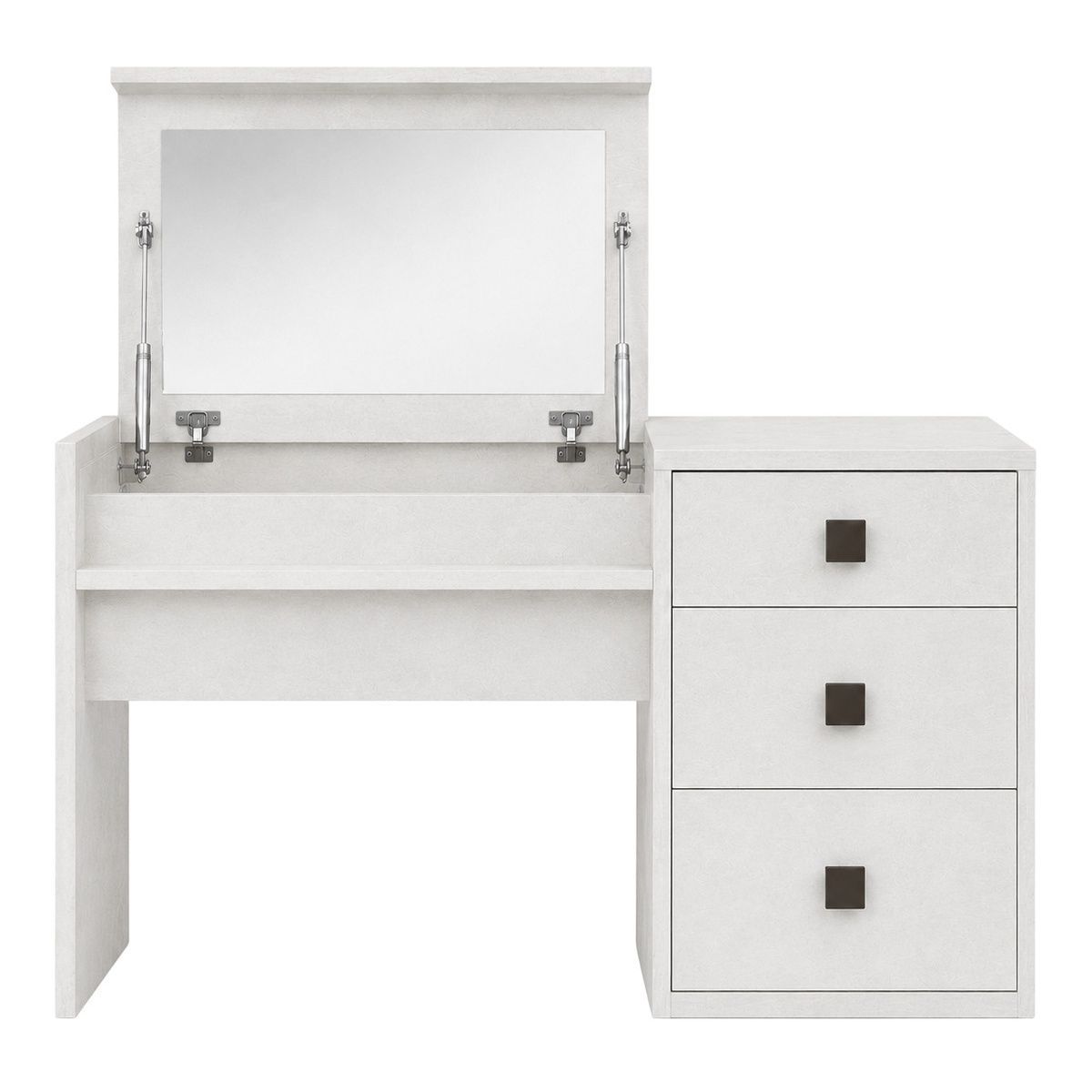 Туалетный столик с зеркалом LION Трюмо-2 105х50х75 см бетон Style 51753 фото мебель
