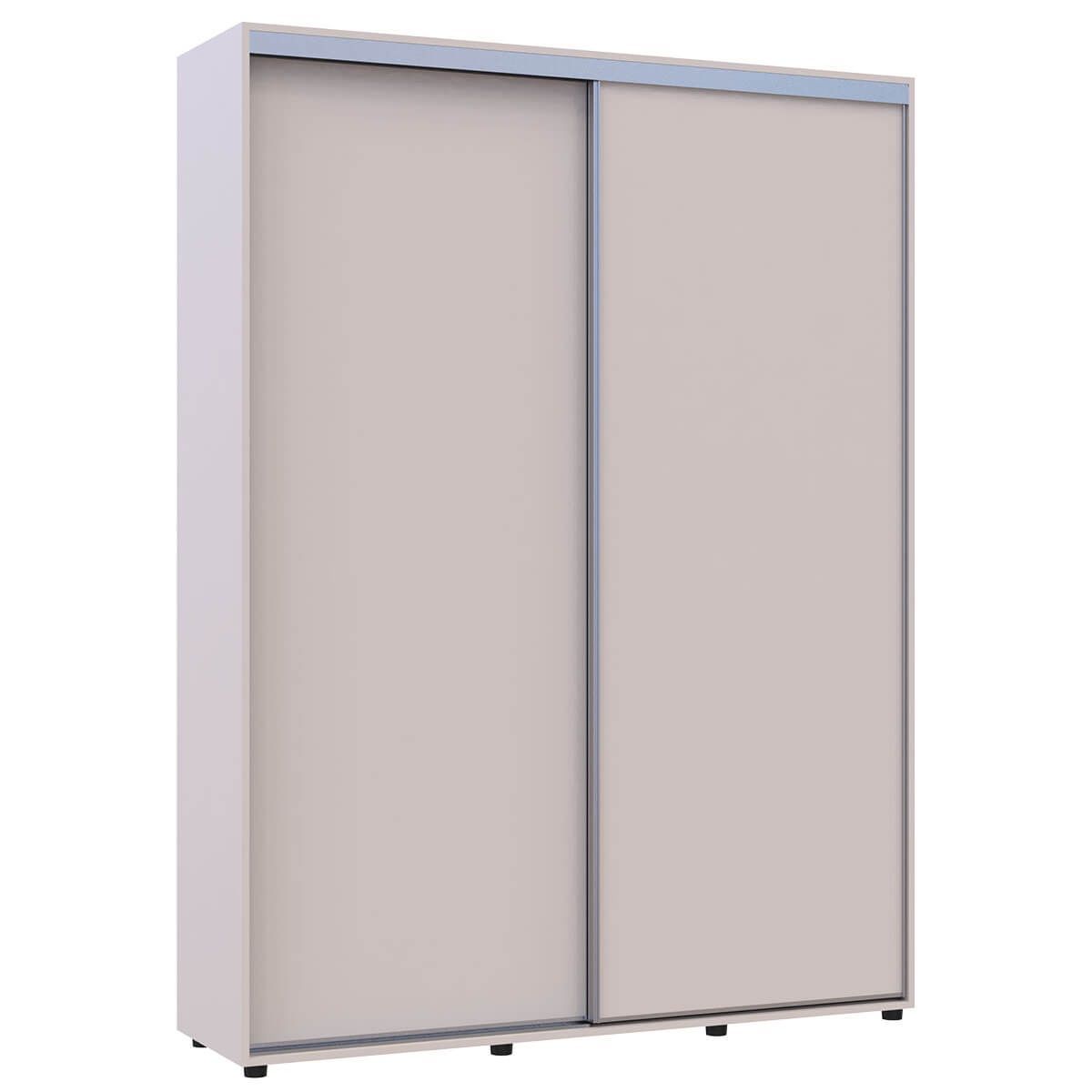 На фото вигляд збоку шафи-купе Сігма Слім Doros (Дорос) 2 ДСП 160х45х214,4 см