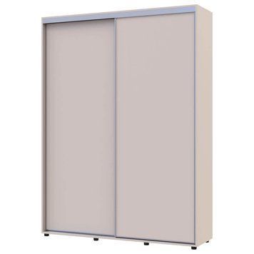 На фото шафа-купе Сігма Слім Doros (Дорос) 2 ДСП 160х45х214,4 см