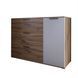 Комод LION Краш з трьома шухлядами та закритими полицями 120x86x43 см 30895 фото 2