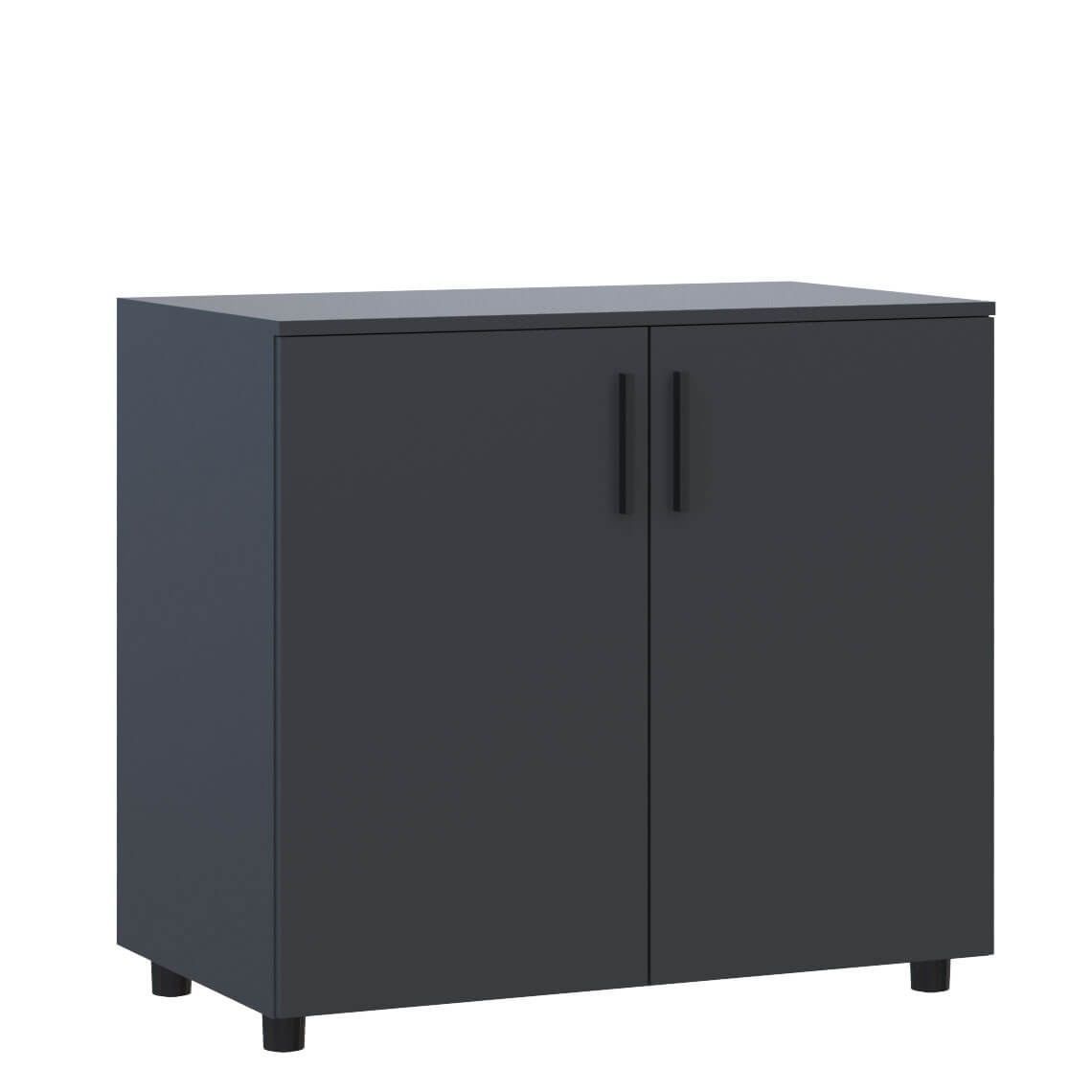 Тумба Торн Doros (Дорос) 2 ДСП 90х51,6х80 см антрацит 41510149 фото мебель