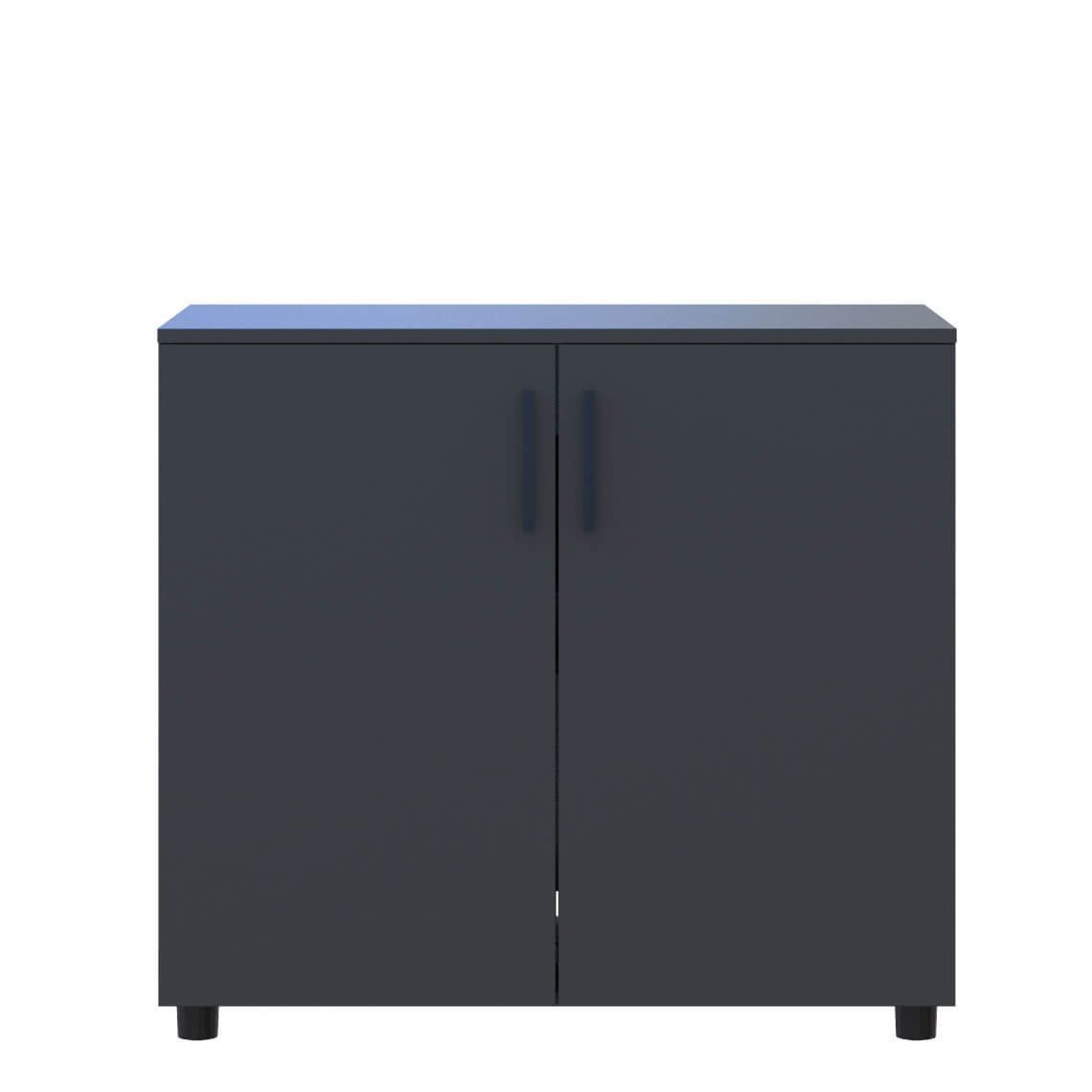 Тумба Торн Doros (Дорос) 2 ДСП 90х51,6х80 см антрацит 41510149 фото мебель