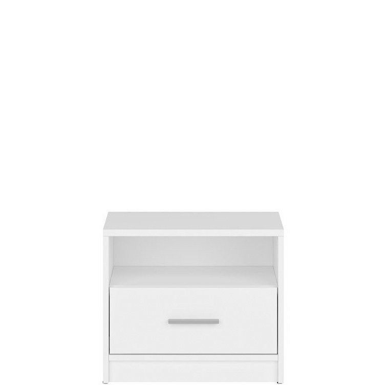 Тумба приліжкова KOM1S NEPO PLUS BRW білий S435-KOM1S-BI фото меблі