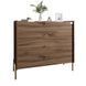 Комод с 4 ящиками LION Wood на золотых металлических ножках 100х90х45 см 17893 фото 2