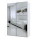 Шафа-купе G-Кайзер Doros (Дорос) 2 Дзеркала 160х60х240 42002102 фото 1